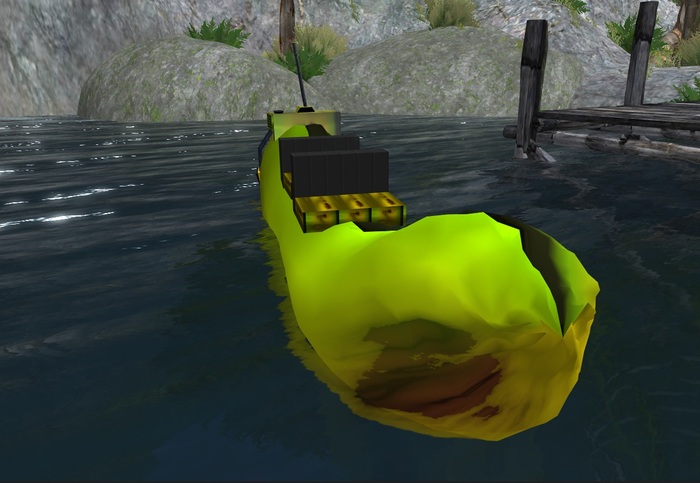.:#Scarmon Builds#:. Motorized Banana Boat V1.3