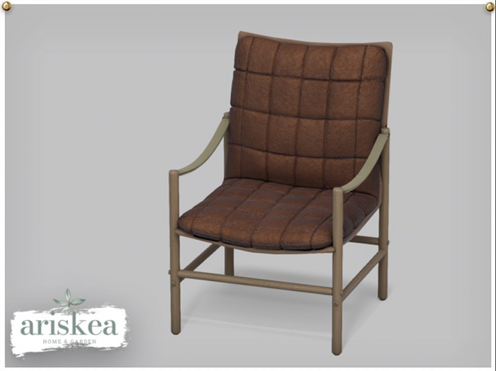 Ariskea[Wabi] Leather Chair 