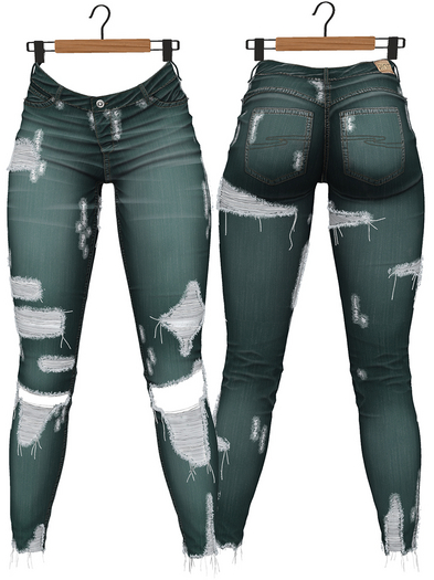 RIOT / Constance Jeans - Green 22