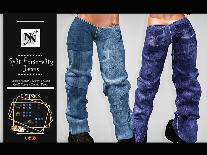 ::NN:: Split Personality Jeans // Fatpack  