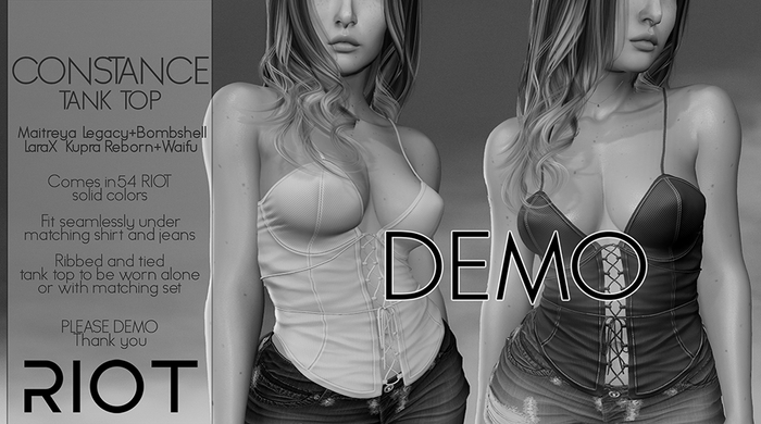 RIOT / Constance Tank - Demo