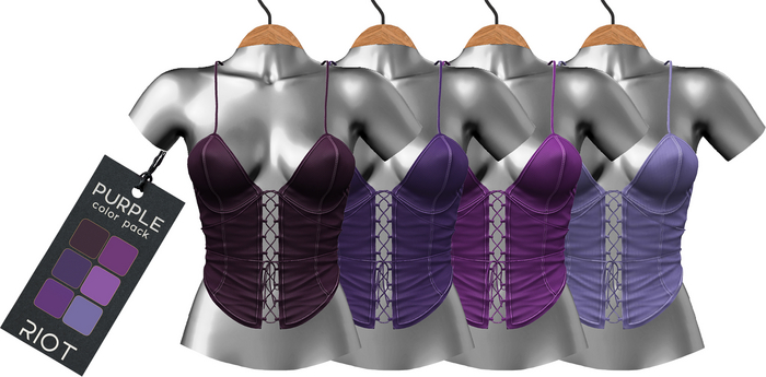 RIOT / Constance Tank - Purple Pack