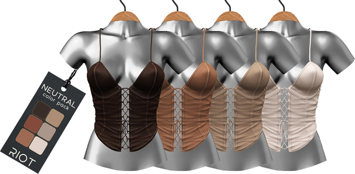 RIOT / Constance Tank - Nude Pack