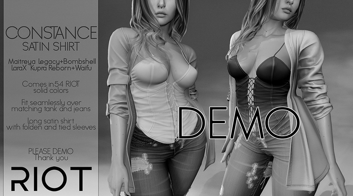 RIOT / Constance Shirt - Demo