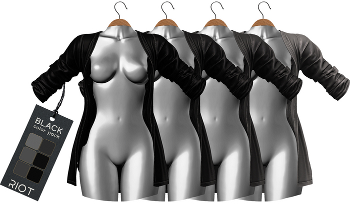 RIOT / Constance Shirt - Black Pack