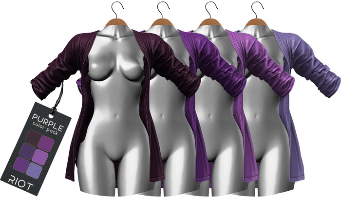 RIOT / Constance Shirt - Purple Pack