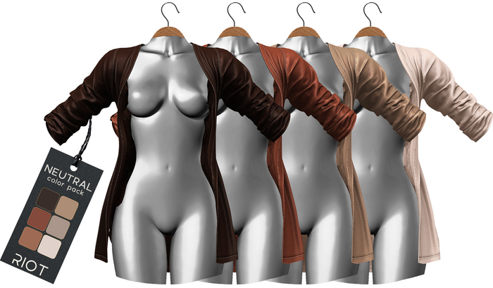 RIOT / Constance Shirt - Nude Pack