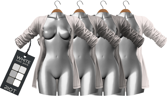 RIOT / Constance Shirt - Grey Pack