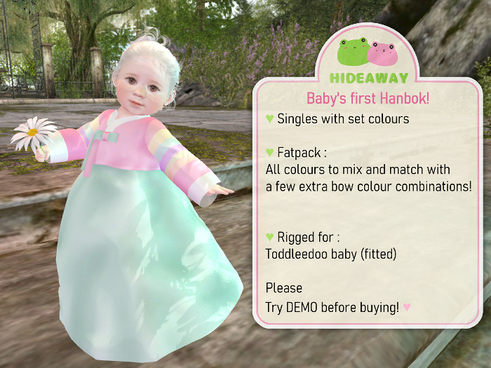 [Hideaway] TDB Hanbok Blue