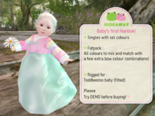 [Hideaway] TDB Hanbok Blue