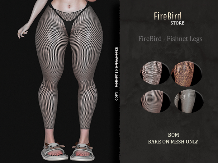 FireBird - Fishnet Legs