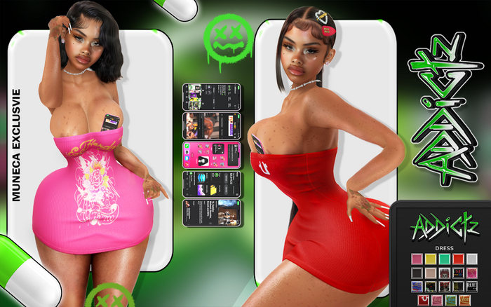 Addictz// Bawdy Dress FP