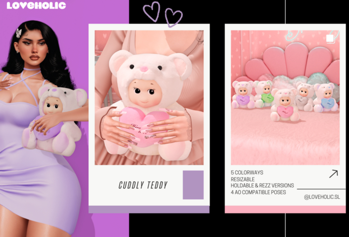 #Loveholic - Cuddly Teddy FATPACK