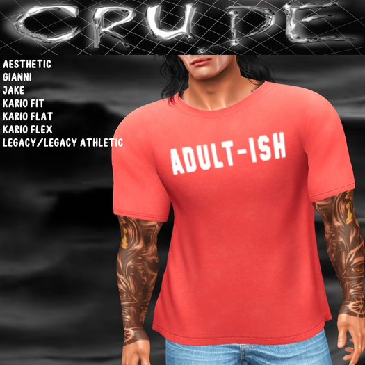 Adult-ish Men's T-Shirt (MCT)  <Wear Me>