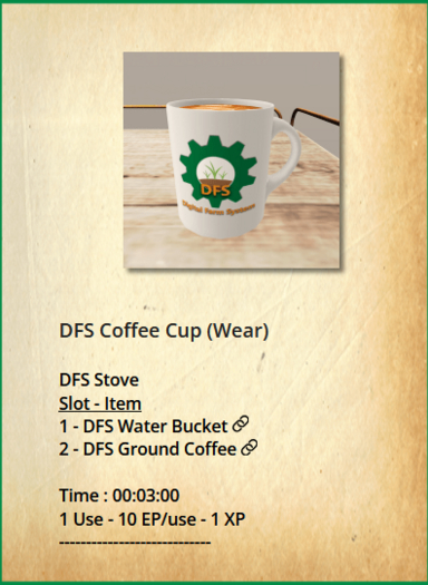 Second Life Marketplace - DFS Coffee Cup (Wear) [Actual Item]