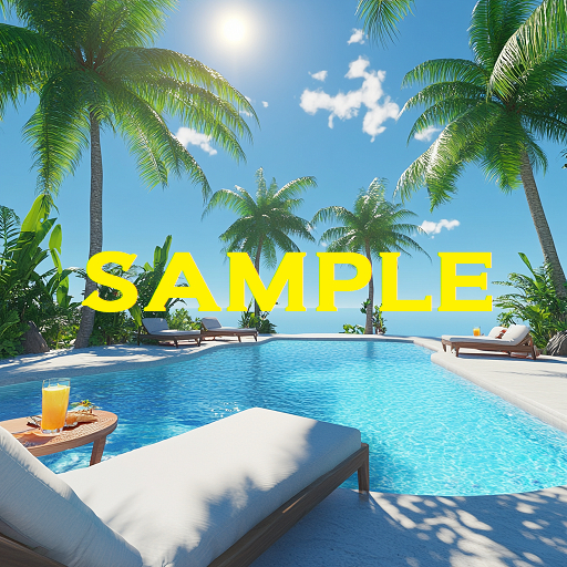 Tropical Paradise Wall Art Decor