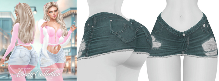 Lush - Lovely Denim Skirt #16
