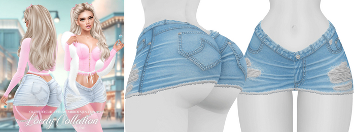 Lush - Lovely Denim Skirt #19