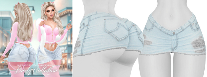 Lush - Lovely Denim Skirt #21