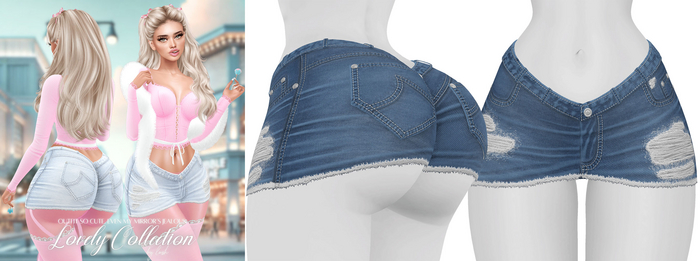 Lush - Lovely Denim Skirt #22