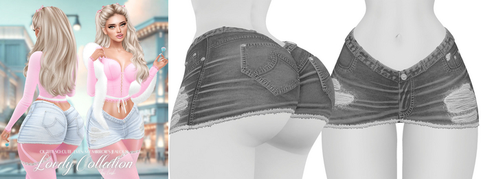 Lush - Lovely Denim Skirt #23