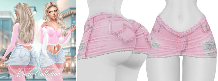 Lush - Lovely Denim Skirt #24