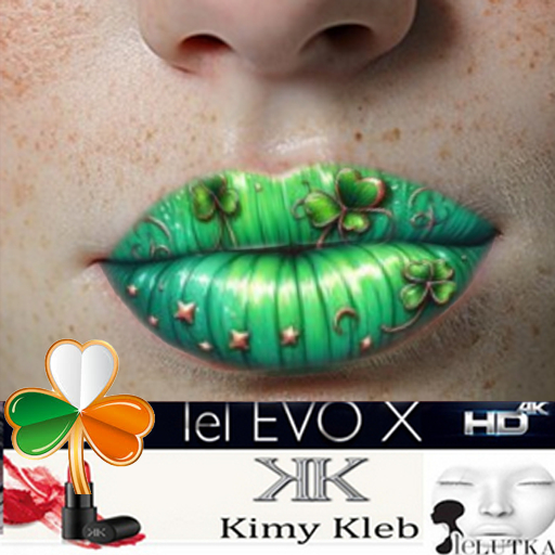 Shamrock* Lips for EVOX (Lelutka) St. Patricks Day