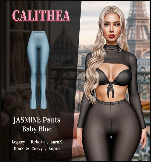 CALITHEA . Jasmine . Pants . Baby Blue