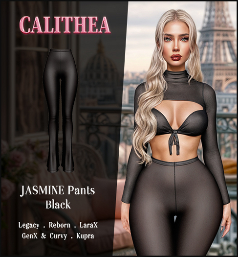 CALITHEA . Jasmine . Pants . Black