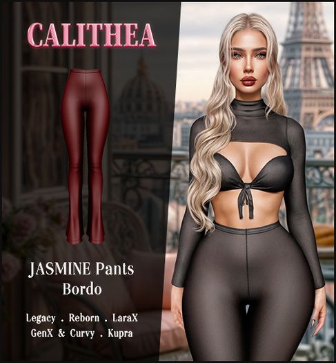 CALITHEA . Jasmine . Pants . Bordo