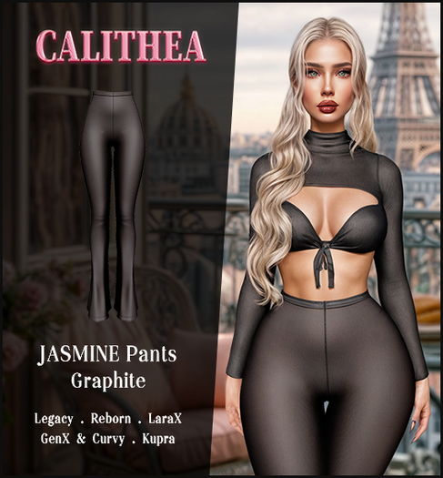CALITHEA . Jasmine . Pants . Graphite