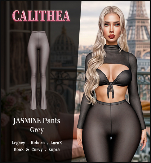 CALITHEA . Jasmine . Pants . Grey