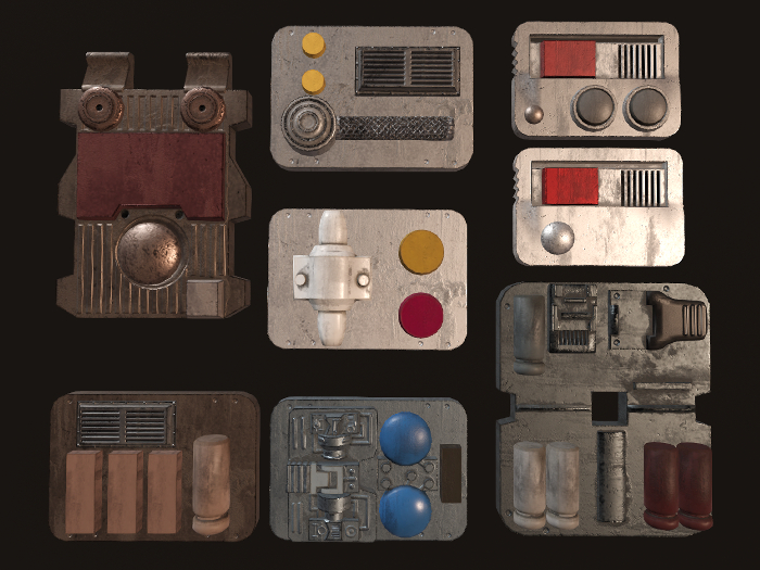 SCRB\\Chest Greeble Collection