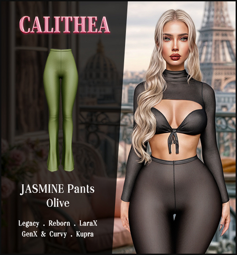 CALITHEA . Jasmine . Pants . Olive