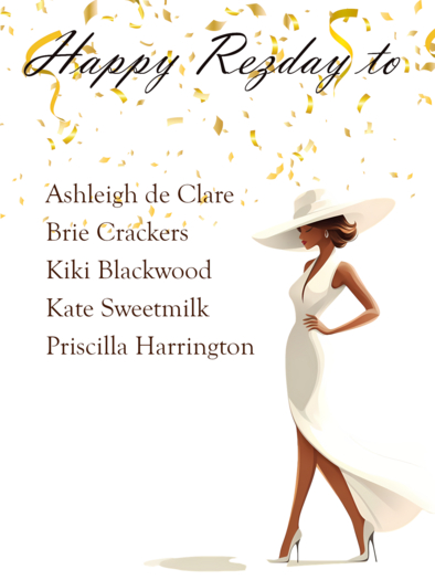 Kate's Creations - Rezday Celebration Sign