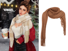TETRA - Cozy Scarf (Latte)