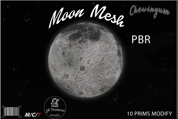 Chewingum MOON MESH PBR BOX