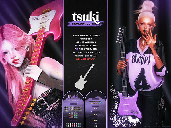 tsuki. hemlock guitar {unpacker}