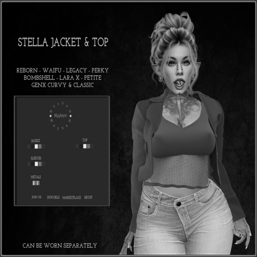 STELLA JACKET & TOP FATPACK DEMO
