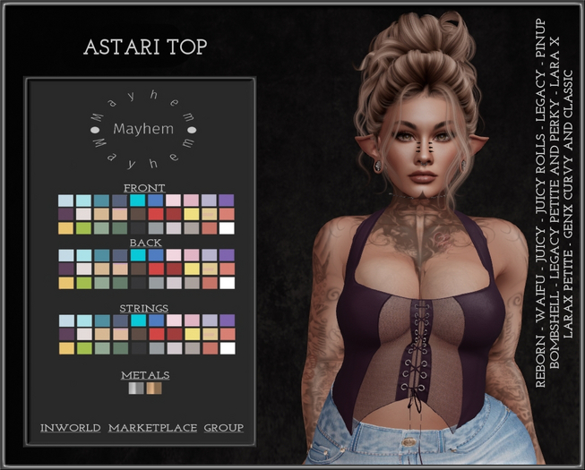 ASTARI TOP FATPACK