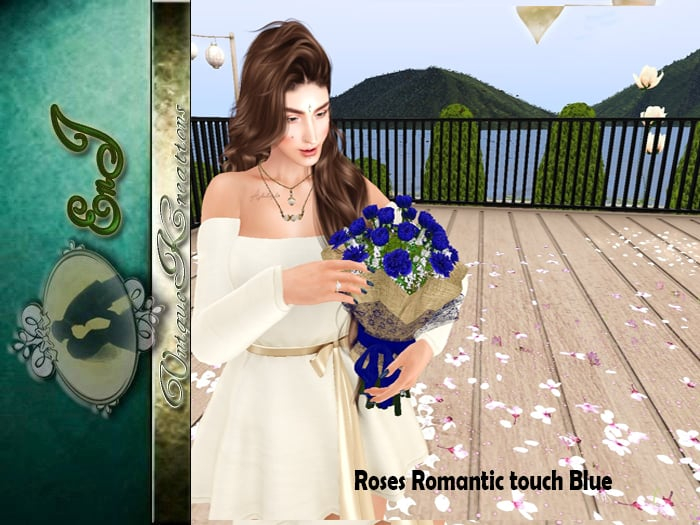 Roses Romantic Touch blue