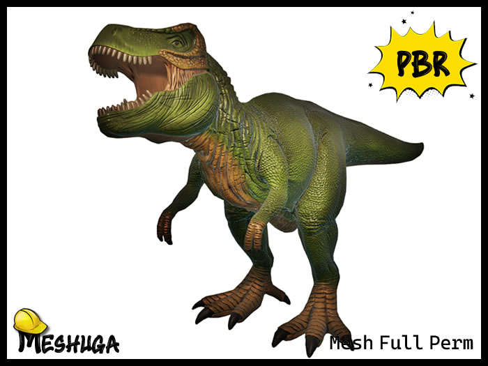 Meshuga PBR Kid Toys - Tyrannosaur FULL PERM MESH