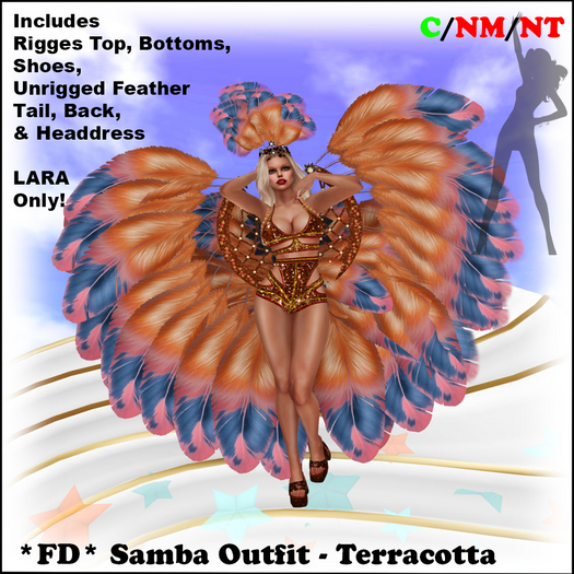 *FD* Samba Outfit [Boxed] LARA ONLY Terracotta