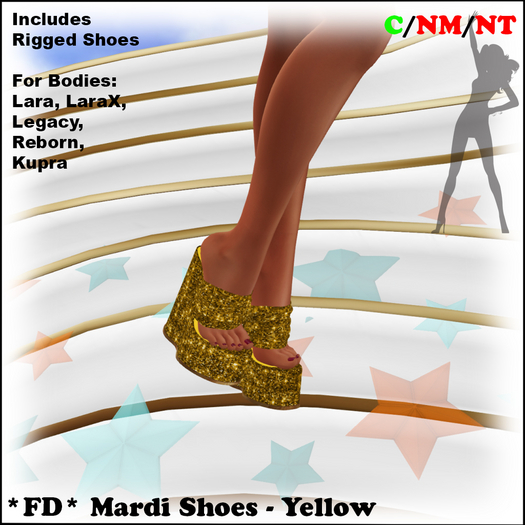 *FD* Mardi Shoes [Boxed] Yellow