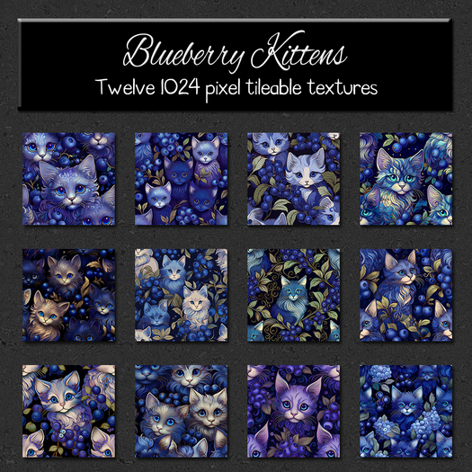 *Wallflowers* Blueberry Kittens