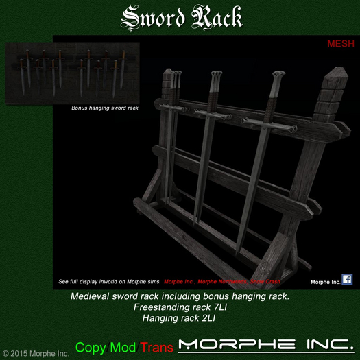 Swords rack package