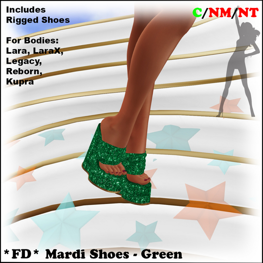 *FD* Mardi Shoes [Boxed] Green