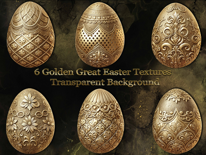 Egg gold - HAPPY EASTER