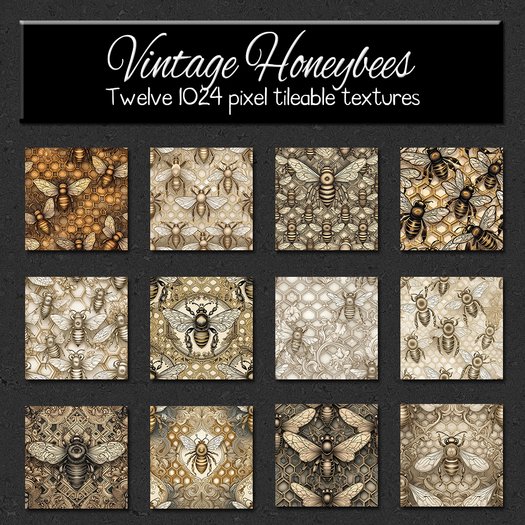 *Wallflowers* Vintage Honeybees
