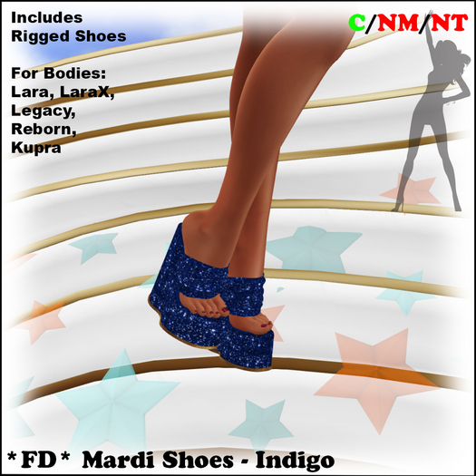 *FD* Mardi Shoes [Boxed] Indigo